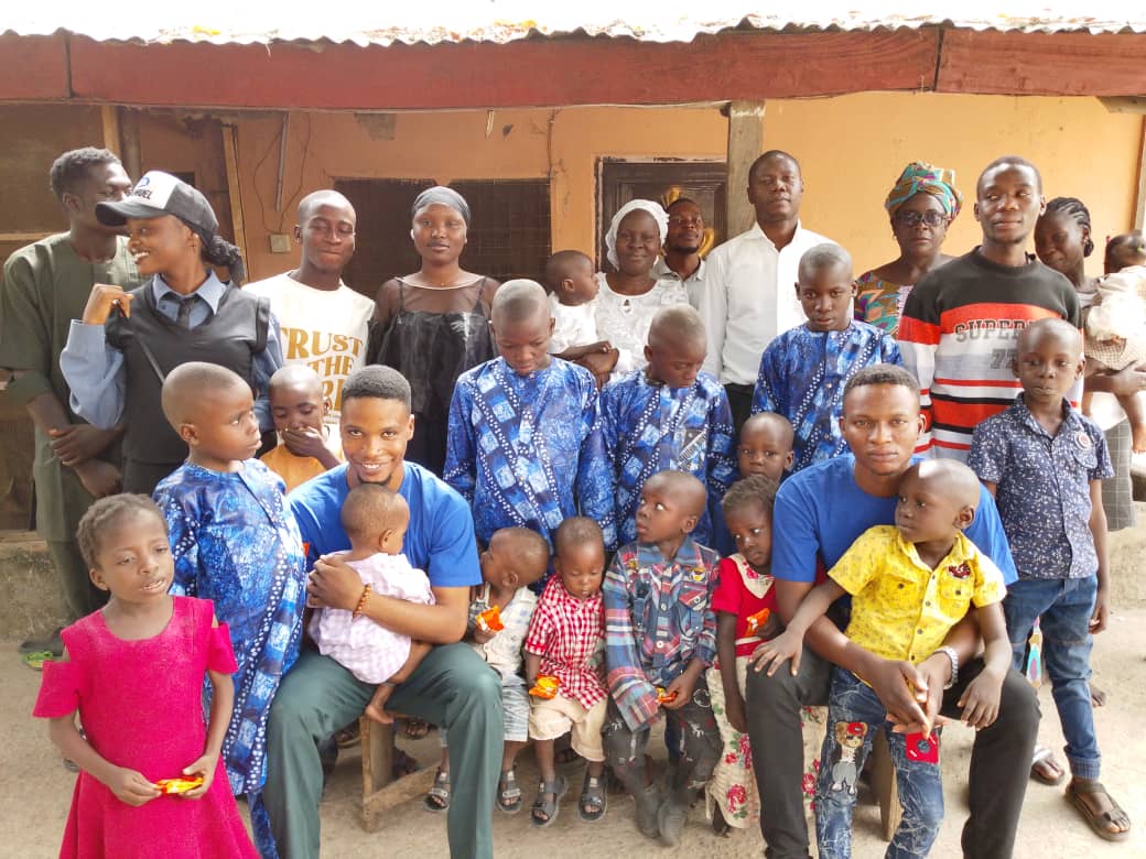Orphanage Visit by Initiative for Integrity Award in Africa